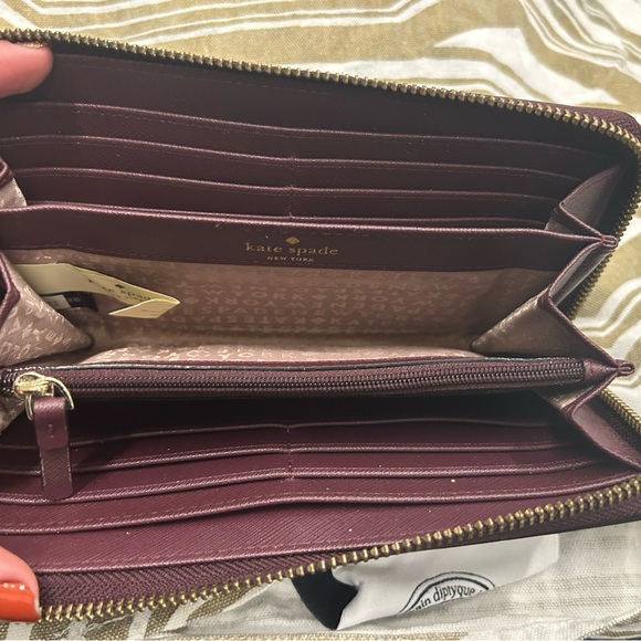 Kate Spade Wallet in Purple - Picture 3 of 4